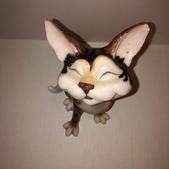 Little Paws Purdy Happy Cat Figurine - Picture 3 of 6